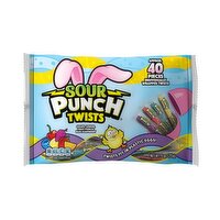 Sour Punch Candy, Assorted Flavors, Twists - 9 Ounce