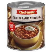 Chef Mate Chili With  Beans, 107 Ounce