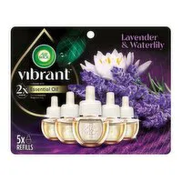 Air Wick Scented Oil Rfill Vib Lavnder & Waterlily - 5 Each