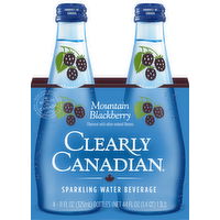 Clearly Canadian Mtn Blackberry Sparkling Water, 44 Ounce