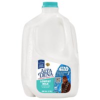 Alta Dena Milk, Lowfat, 1% Milkfat, 128 Ounce