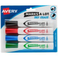 Dry Erase Markers - 4 Each