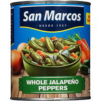 San Marcos Jalapeno Peppers, Whole, 26 Ounce