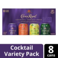 Crown Whisky Lemomade 8pk RTD - 355 Millilitre