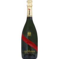 GH Mumm Champagne, Brut, Cordon Rouge - 750 Millilitre