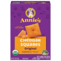 Annie's Cheddar Squares Original Baked Crackers - 7.5 Ounce