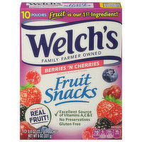 Welch's Fruit Snacks, Berries 'N Cherries - 10 Each