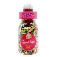 CandiFetti Gold Edible Sparkle Dust w/Figural Lid - 2.82 Ounce