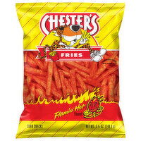 Chester's Corn Snacks, Flamin' Hot Flavored, Fries - 5.25 Ounce
