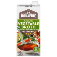 Bonafide Provisions Vegetable Broth, Organic