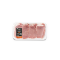 Pork Loin Boneless Chops - 0.89 Pound