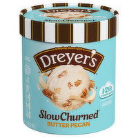 Dreyer's Frozen Dairy Dessert, Extra Triple Fudge Brownie - 1.5 Quart