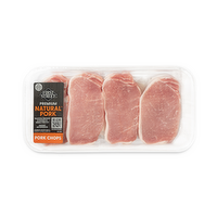 Boneless Pork Loin Center Cut Chops - 0.99 Pound