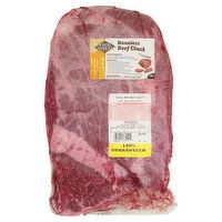 Choice Bonelesss Beef Chuck Roll - 17.05 Pound