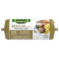 Jennie-O Sausage, Turkey, Fresh, Regular Seasoned, 16 Ounce