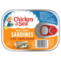 Chicken of the Sea Sardines in Oil Lightly Smoked - 3.75 Ounce