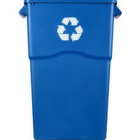 First Street Waste Can, Blue, 23 Gallon - 1 Each