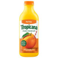 Tropicana No Pulp Pure Premium Orange Juice - 46 Fluid ounce