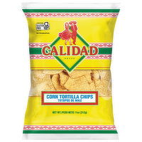 Calidad Tortilla Chips, Corn, 11 Ounce