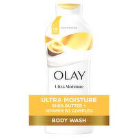 Olay Ultra Moisture Body Wash with Shea Butter, 22 Fluid ounce