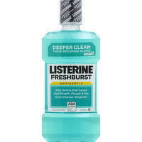 Listerine Mouthwash, Antiseptic, Freshburst - 1 Litre