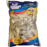 Raw Shrimp Headless Shell On 16/20 - 2 Pound