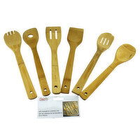 Wood Utensil Set - 6 Each