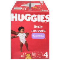 Huggies Diapers, Disney Baby, 4 (22-37 lb), Huge Value, 120 Each