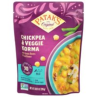 Pataks Chickpeas & Veggie Korm - 10.05 Ounce