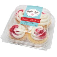 Kimbreleys Strawberry Shortcake Courmet Cupcakes - 4 Each
