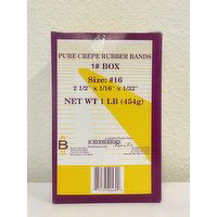 Rubber Bands - 16 Ounce
