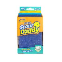 Steel Scour Daddy, 2 Each