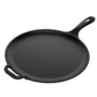 Victoria Cast Iron 12in Comal W/Handle-Seasoned - 1 Each