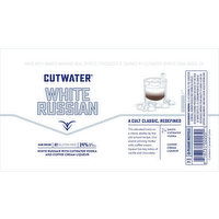 Cutwater Vodka, White Russian - 48 Ounce