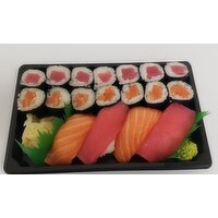 Pada Sushi Maki Box, 16 Pieces - 10 Ounce