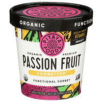 Pitaya Plus Sorbet Passion Fruit Sorbetter OG - 16 Ounce