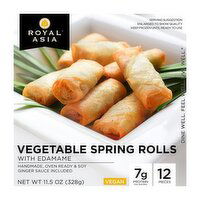 Royal Asia Vegetable Spring Rolls - 12 Each