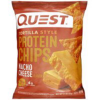 Quest Protein Chips Tortilla Nacho Cheese - 1.1 Ounce