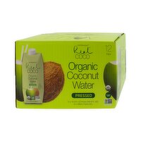 Real Coco Organic Pressed Coconut Water - 6000 Millilitre