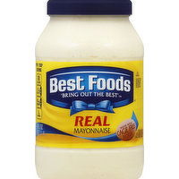 Best Foods Mayonnaise, Real, 48 Ounce