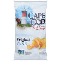 Cape Cod Potato Chips, Original, Kettle Cooked, 8 Ounce