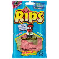 Rips Candy, Fat Free, Strawberry, Bite Size - 4 Ounce