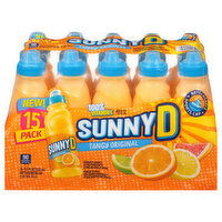 Sunny D Citrus Punch, Tangy Original, 15 Each