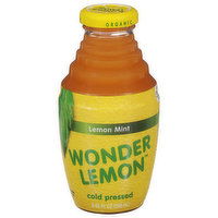 Wonder Melon 100% Juice, Organic, Lemon Mint, Cold Pressed - 8.45 Ounce