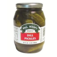 Mrs Klein X-Large Dill Pickles, 5 gal - 640 Ounce