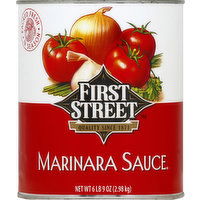 First Street Marinara Sauce, 105 Ounce