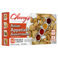 Chungs Asian Appetizer with Sauces - 16 Each