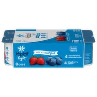 Yoplait Yogurt, Fat Free, Strawberry/Blueberry Patch - 8 Each