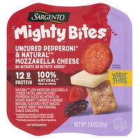 Mighty Bites Mozz Pepperoni Wheat Thins - 2.8 Ounce