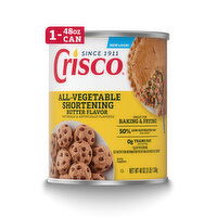 Crisco All-Vegetable Butter Flavor Shortening - 48 Ounce